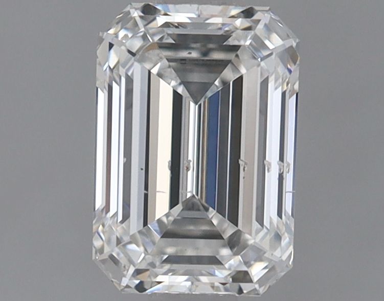 0.96ct EMERALD F SI1 Diamond