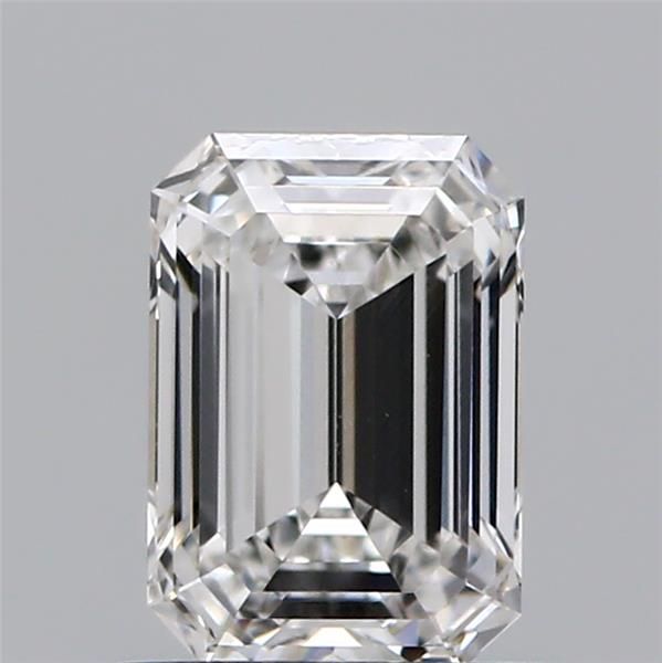 0.96ct EMERALD F VS1 Diamond