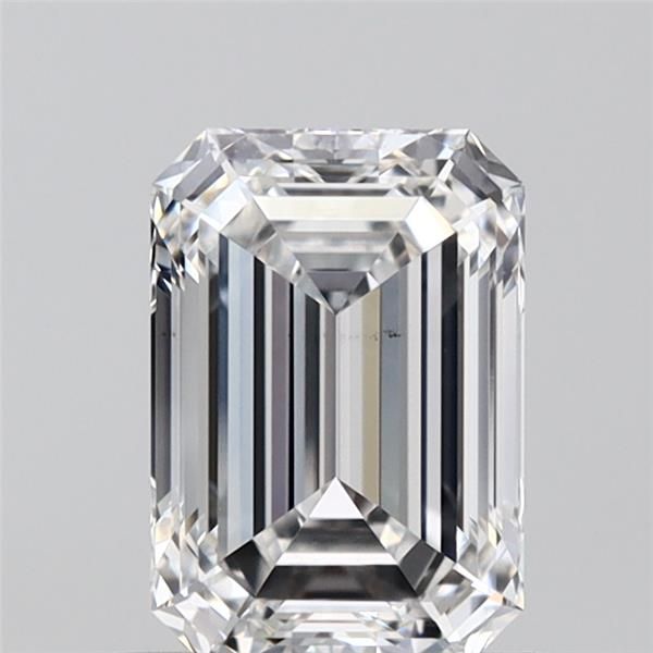 0.96ct EMERALD E VS2 Diamond