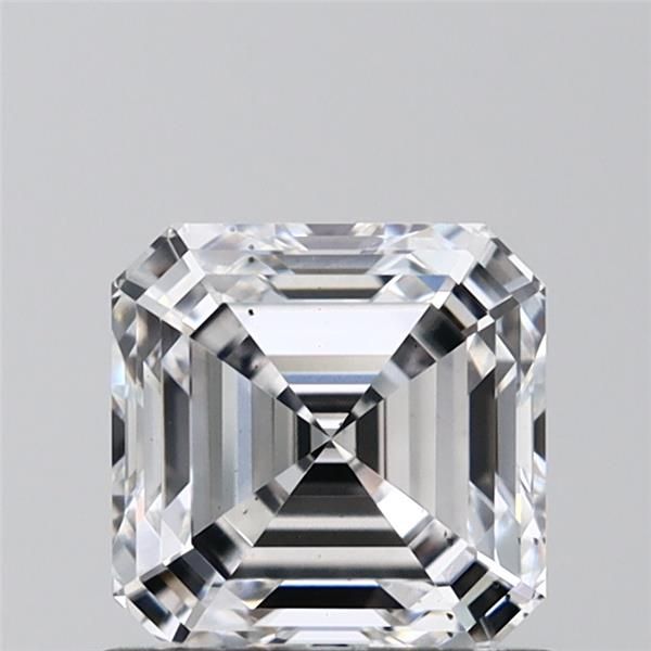 1.02ct SQUARE EMERALD D VS2 Diamond