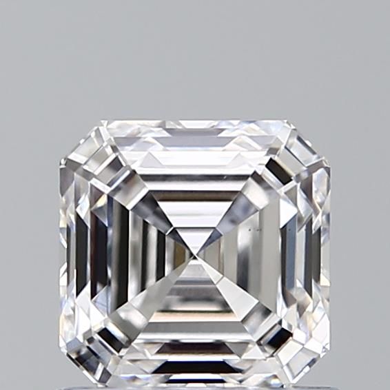1.02ct SQUARE EMERALD D VS1 Diamond