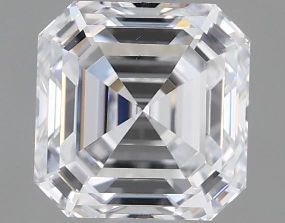 0.93ct SQUARE EMERALD D VS2 Diamond