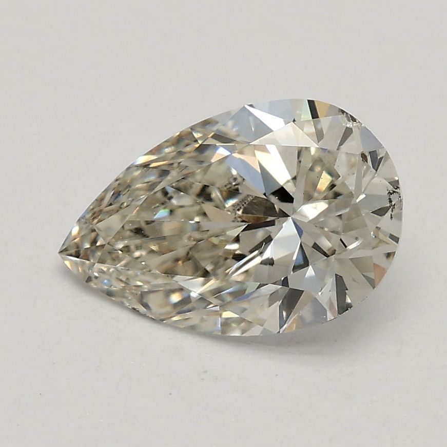 0.91ct PEAR I SI1 Diamond