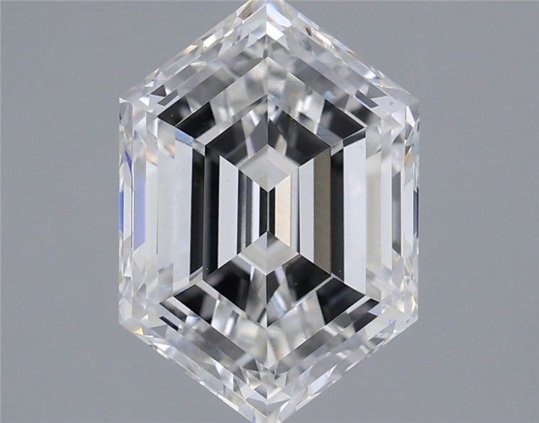 0.93ct HEXAGONAL D VS2 Diamond