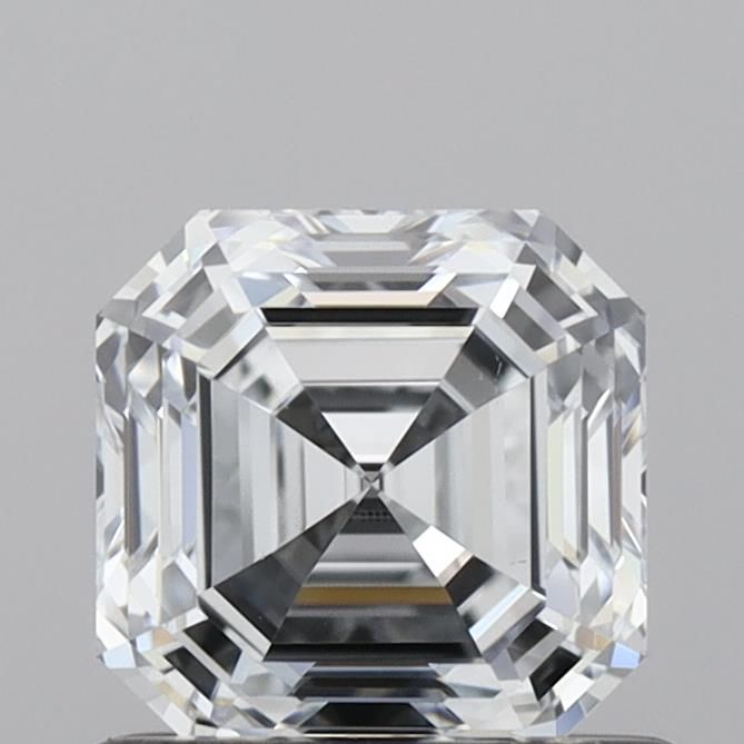 0.95ct SQUARE EMERALD F VS2 Diamond