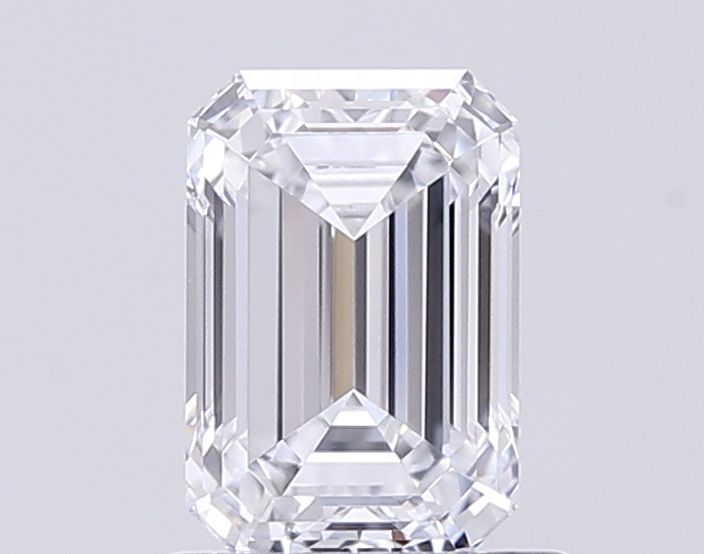 0.96ct EMERALD D VVS1 Diamond