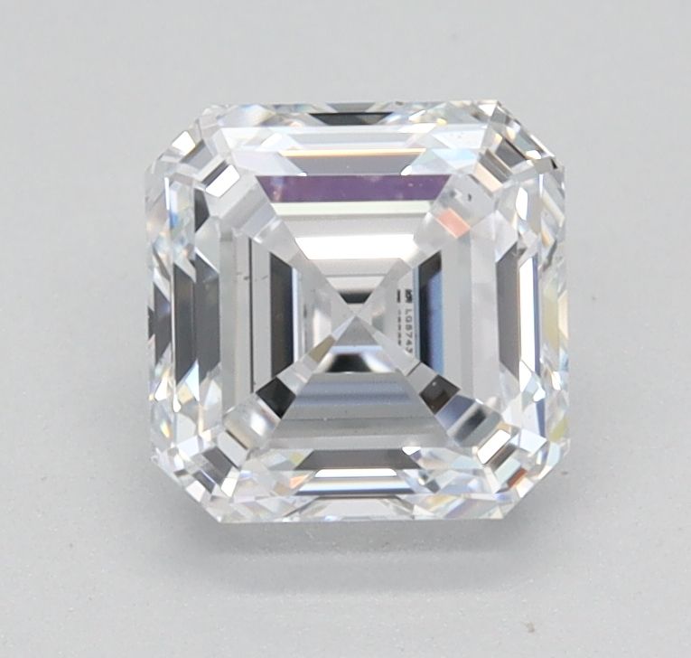 1.02ct SQUARE EMERALD D VS2 Diamond