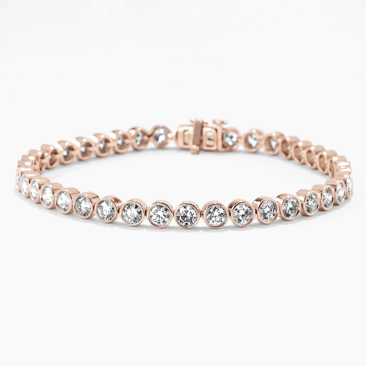 VALENTINA Multi-Shape Bezel Set Tennis |
