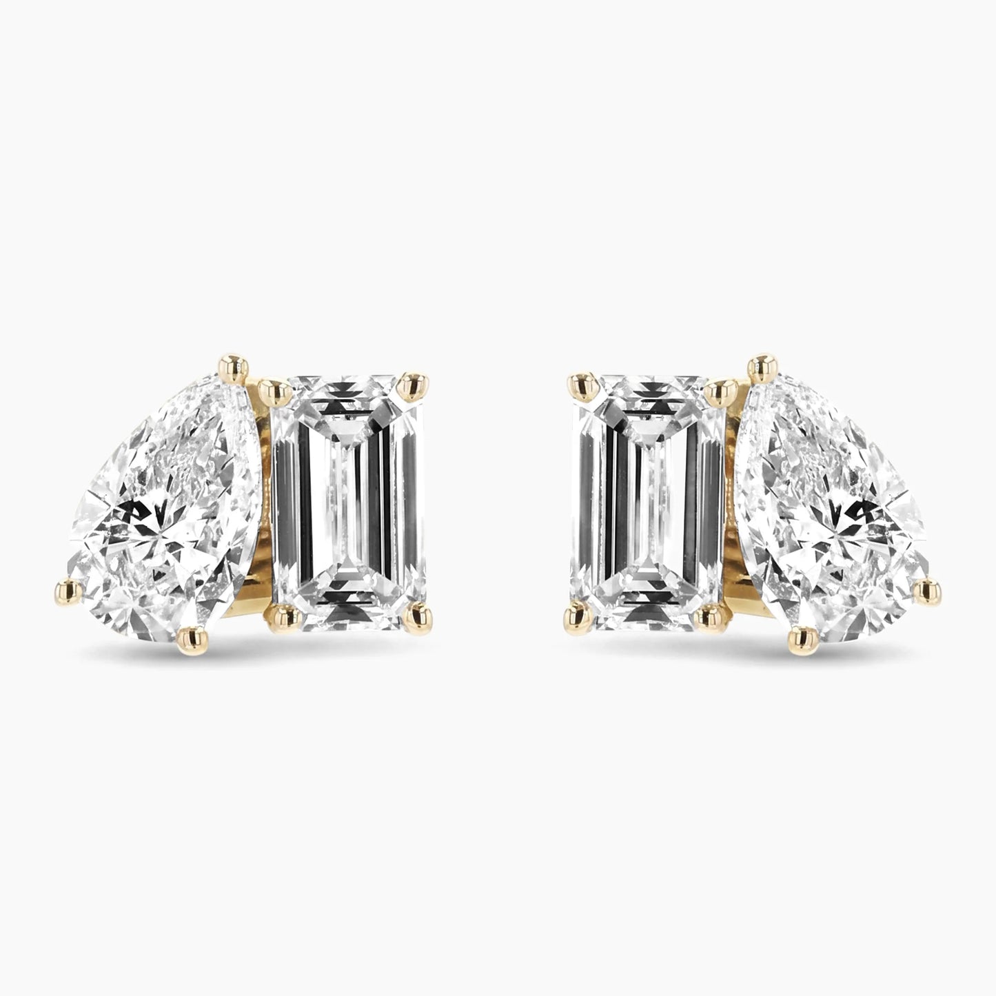 MARCELLA "Toi et Moi" Emerald and Pear |