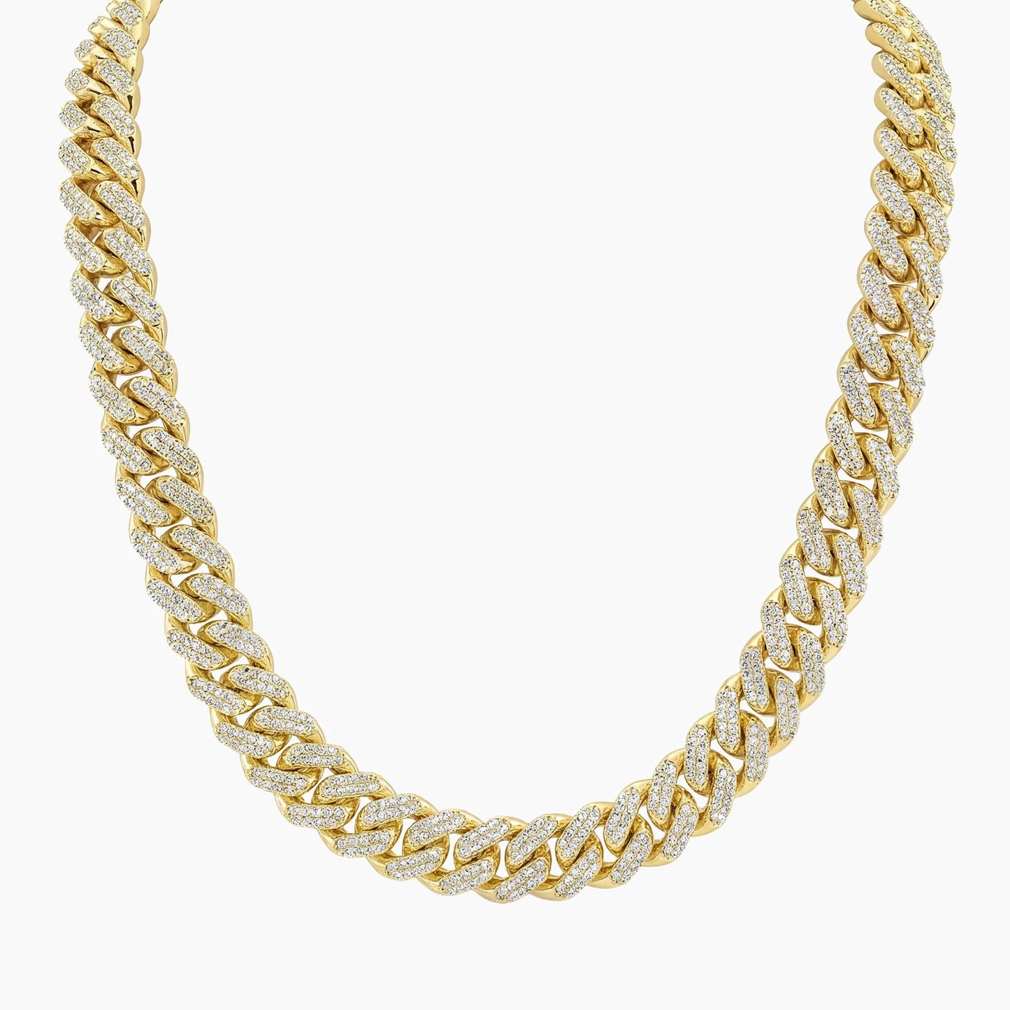 Romy Cuban Curb Chain in 14K Yellow Gold |