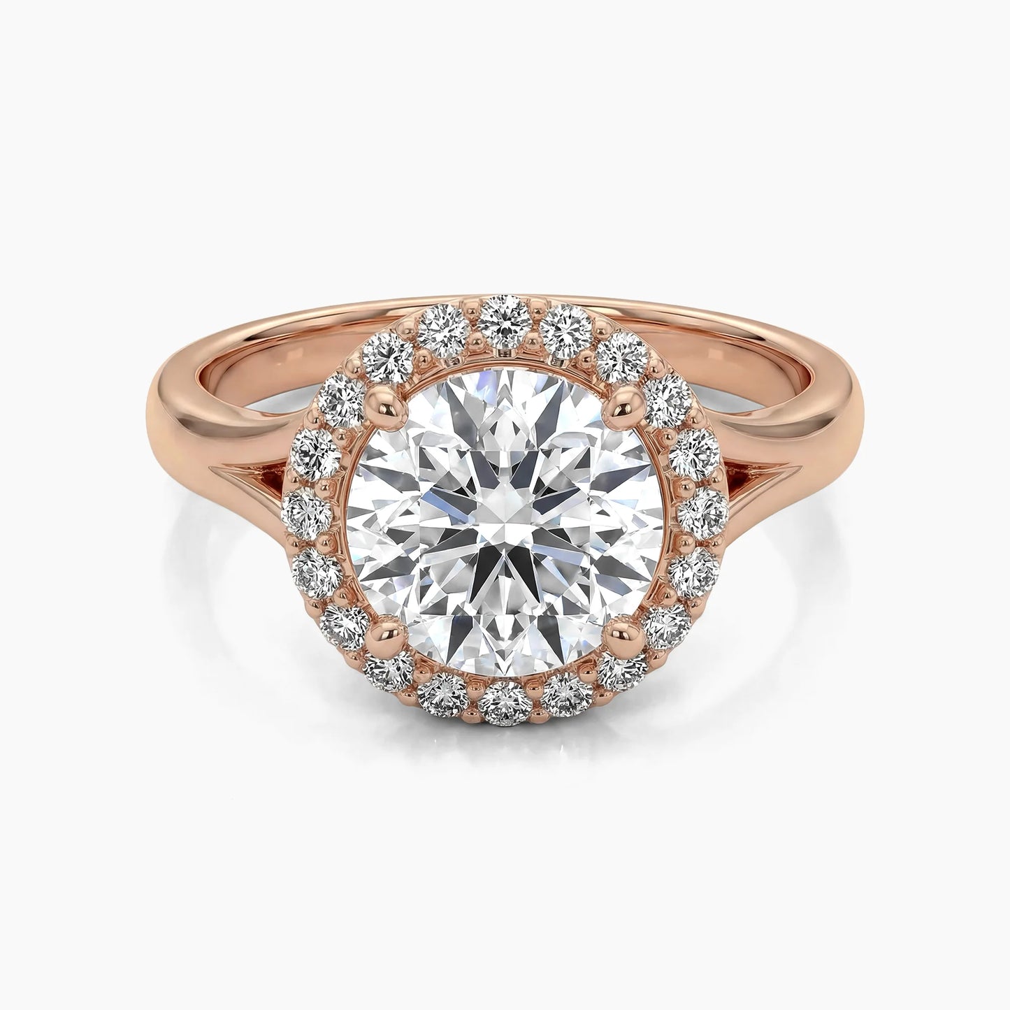 1 CT GABRIELLA Split Shank Halo |