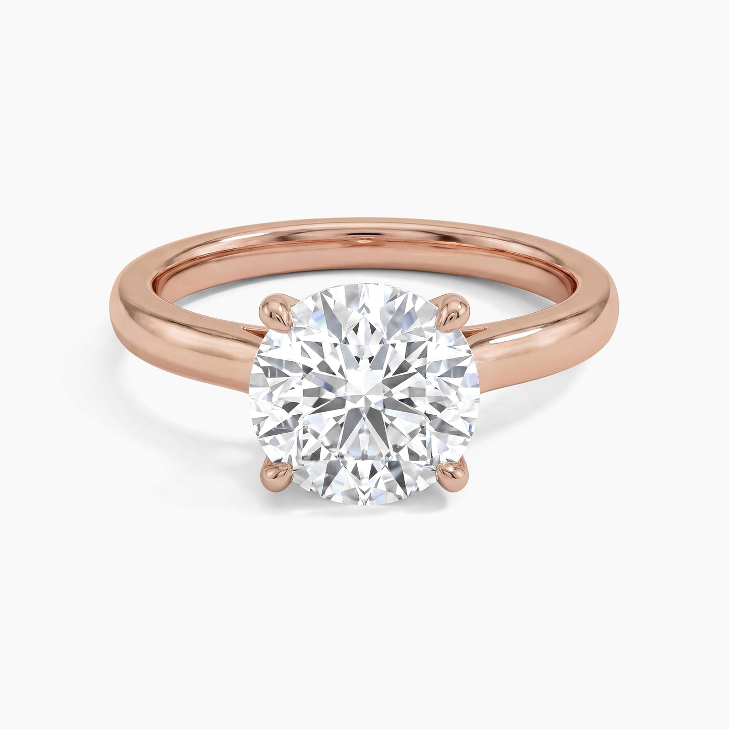 1 CT DANIELLA Solitaire with Hidden Accent Stone |