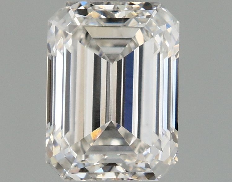 0.96ct EMERALD F VVS2 Diamond