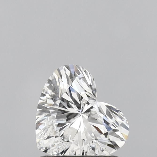 0.91ct HEART D VS2 Diamond