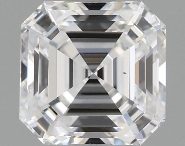 0.91ct SQUARE EMERALD D VS1 Diamond