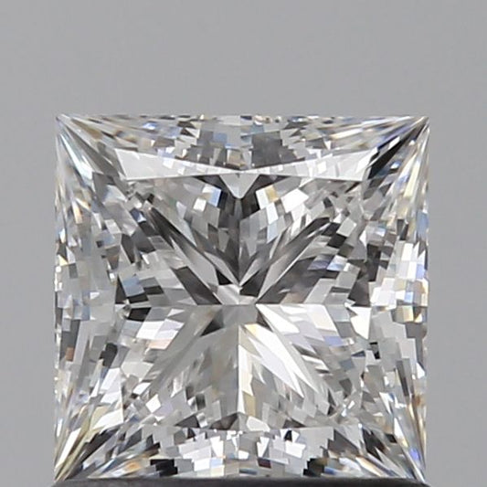 1.03 Carats E VVS1 PRINCESS Lab Grown Diamond