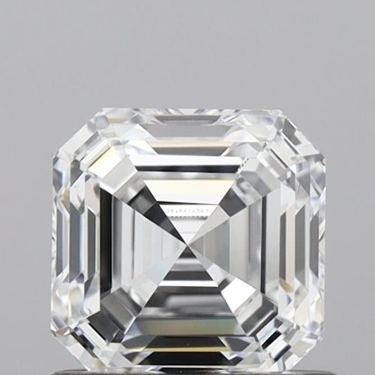 0.93ct SQUARE EMERALD D VVS2 Diamond