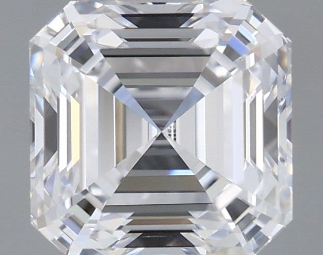 1.02ct SQUARE EMERALD D VS2 Diamond