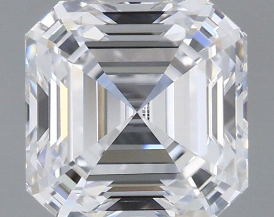 1.02ct SQUARE EMERALD D VS2 Diamond