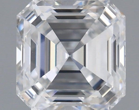 1.02ct SQUARE EMERALD D VS2 Diamond