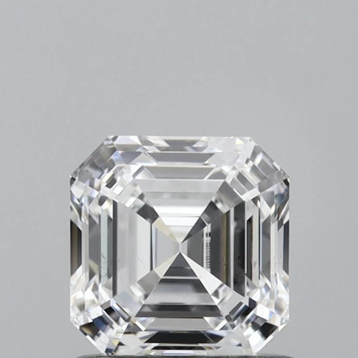 0.92ct SQUARE EMERALD D VS1 Diamond