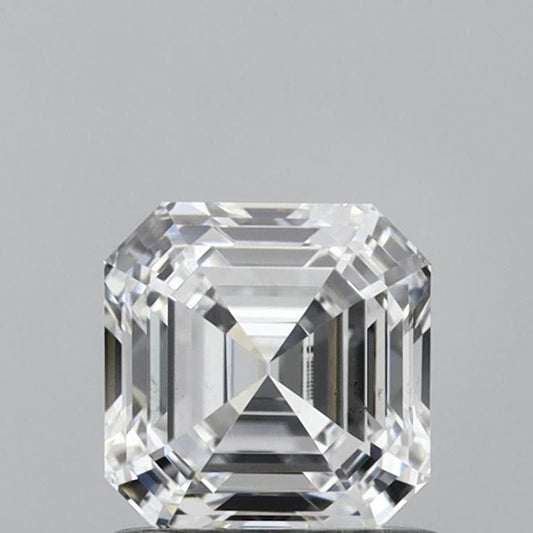 0.92ct SQUARE EMERALD D VS1 Diamond