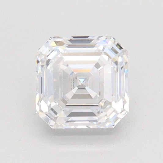 1.02ct SQUARE EMERALD D VS2 Diamond