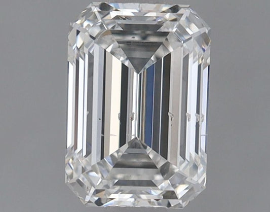 0.96ct EMERALD F SI1 Diamond