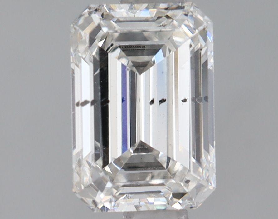 0.96ct EMERALD F SI1 Diamond