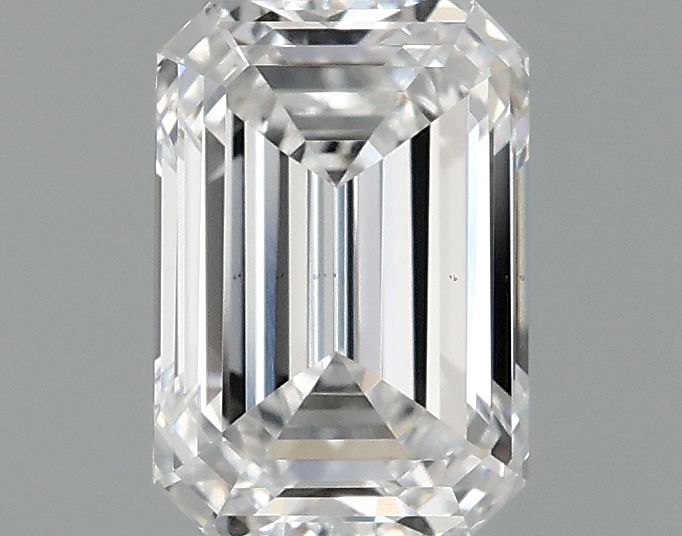 0.96ct EMERALD D VS1 Diamond