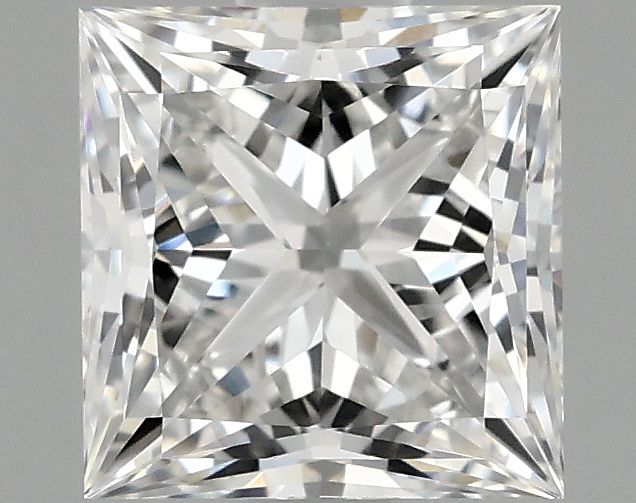 0.91ct PRINCESS F VVS2 Diamond