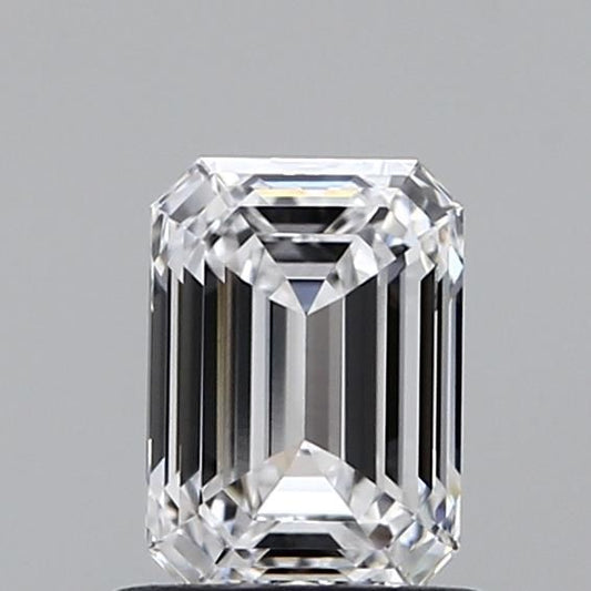 0.91ct EMERALD D VVS2 Diamond