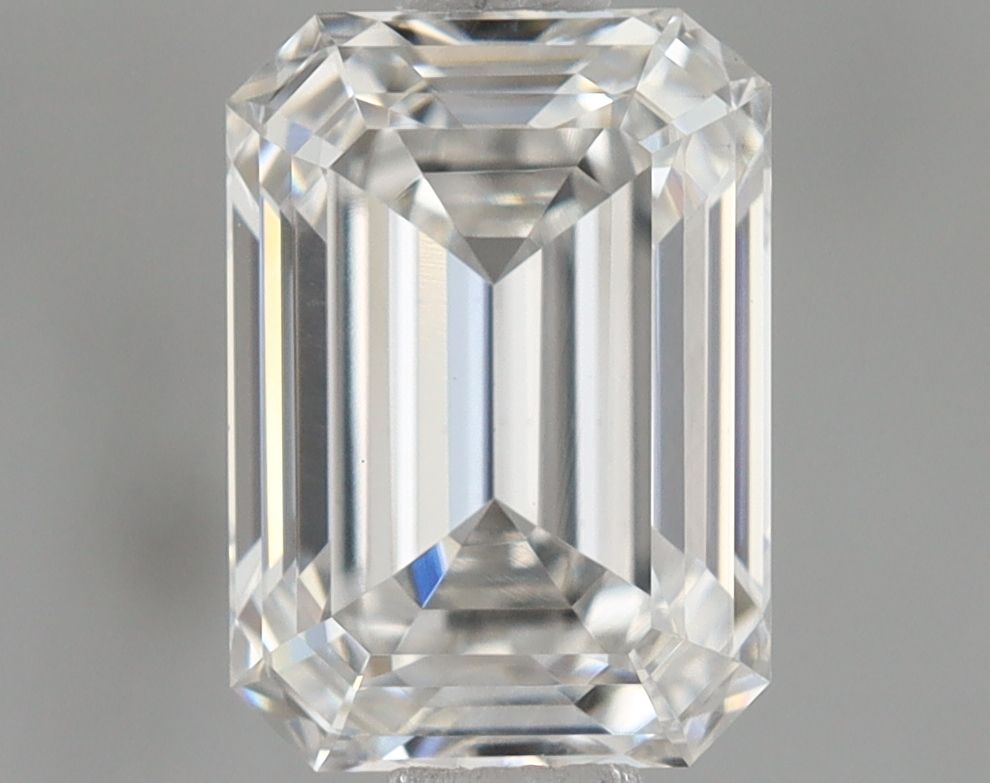 0.96ct EMERALD F VVS2 Diamond