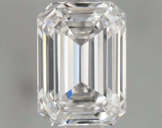0.96ct EMERALD F VVS2 Diamond