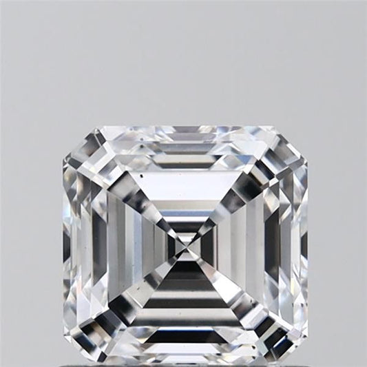 1.02ct SQUARE EMERALD D VS2 Diamond