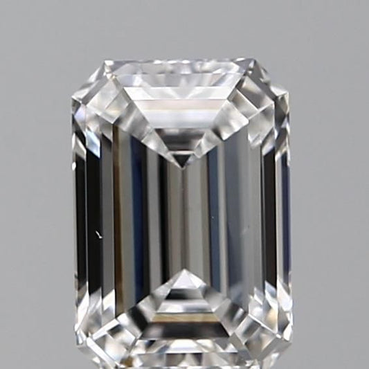 0.93ct EMERALD D VS2 Diamond