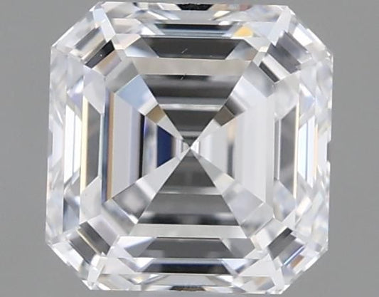 0.93ct SQUARE EMERALD D VS2 Diamond