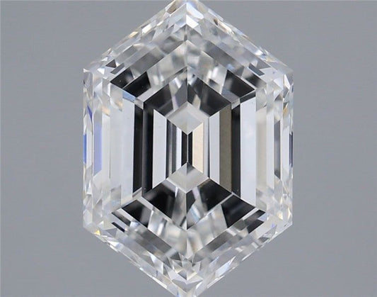 0.93ct HEXAGONAL D VS2 Diamond