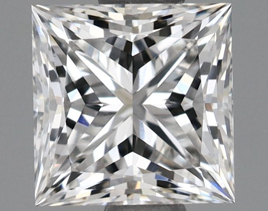 1.03 Carats E VVS2 PRINCESS Lab Grown Diamond