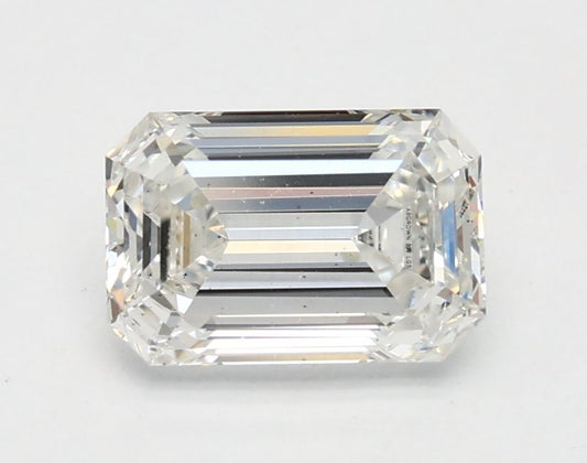 0.92ct EMERALD F VS2 Diamond