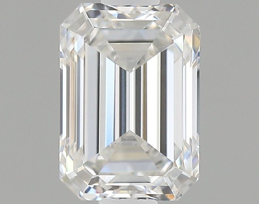 0.91ct EMERALD F IF Diamond