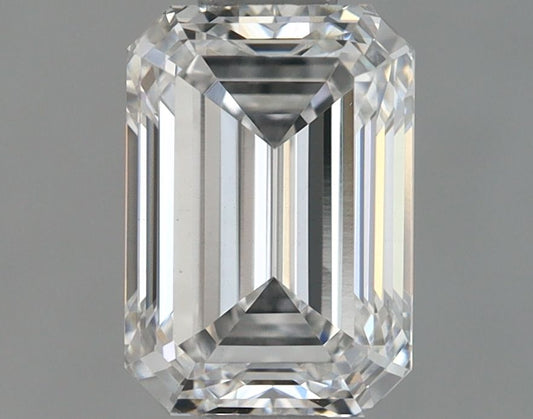 0.96ct EMERALD F VS1 Diamond