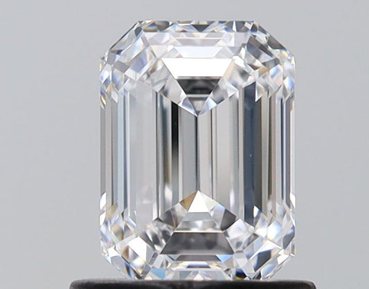 0.96ct EMERALD D VVS2 Diamond