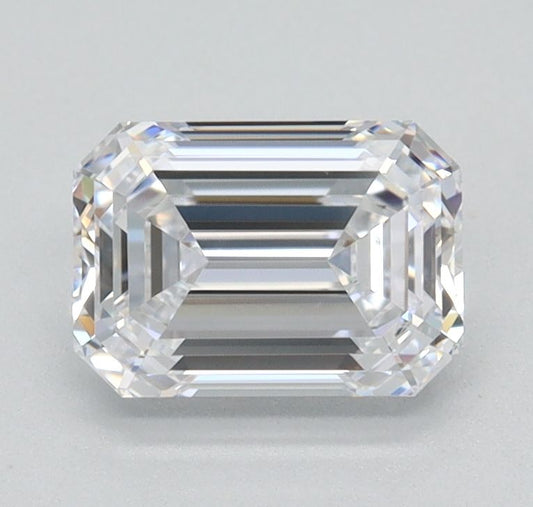 0.96ct EMERALD D VVS2 Diamond