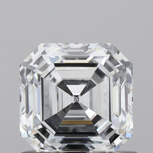 0.95ct SQUARE EMERALD F VS2 Diamond