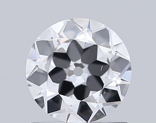 0.91ct EUROPEAN CUT E VS2 Diamond