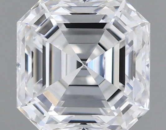 0.93ct SQUARE EMERALD D VS1 Diamond