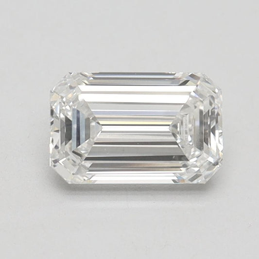 0.91ct EMERALD F VVS2 Diamond