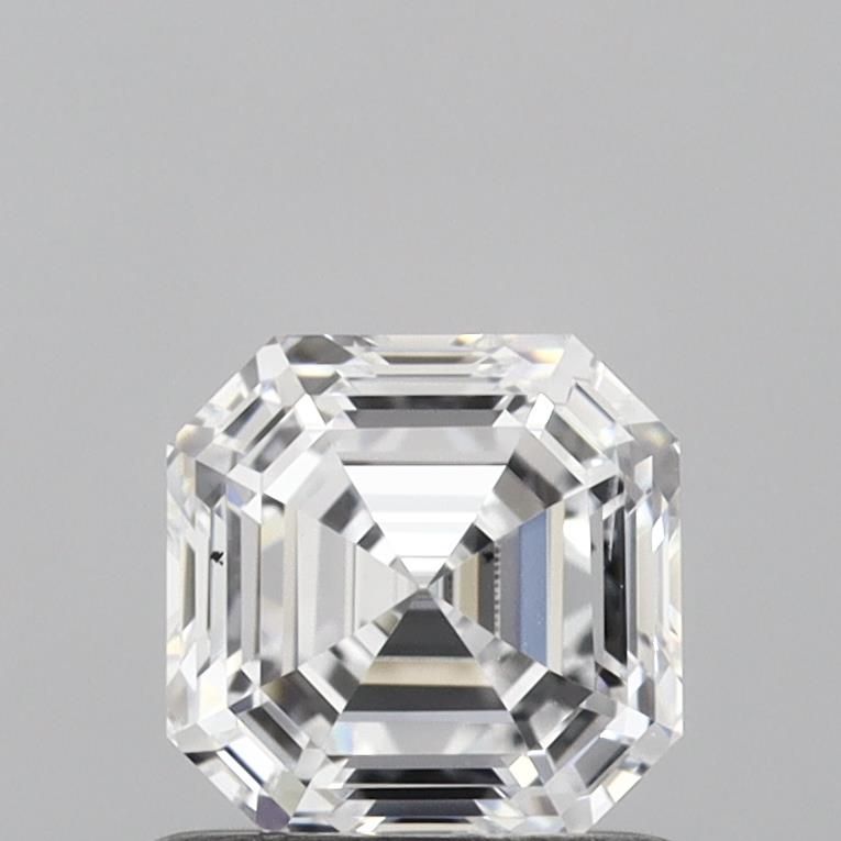 0.92ct SQUARE EMERALD D VS2 Diamond
