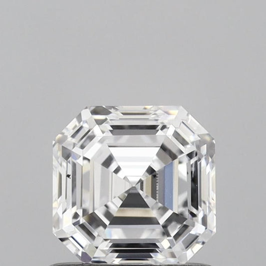 0.92ct SQUARE EMERALD D VS2 Diamond